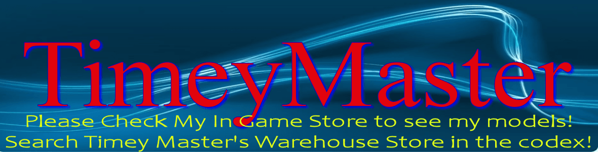 TimeyMaster's Store banner